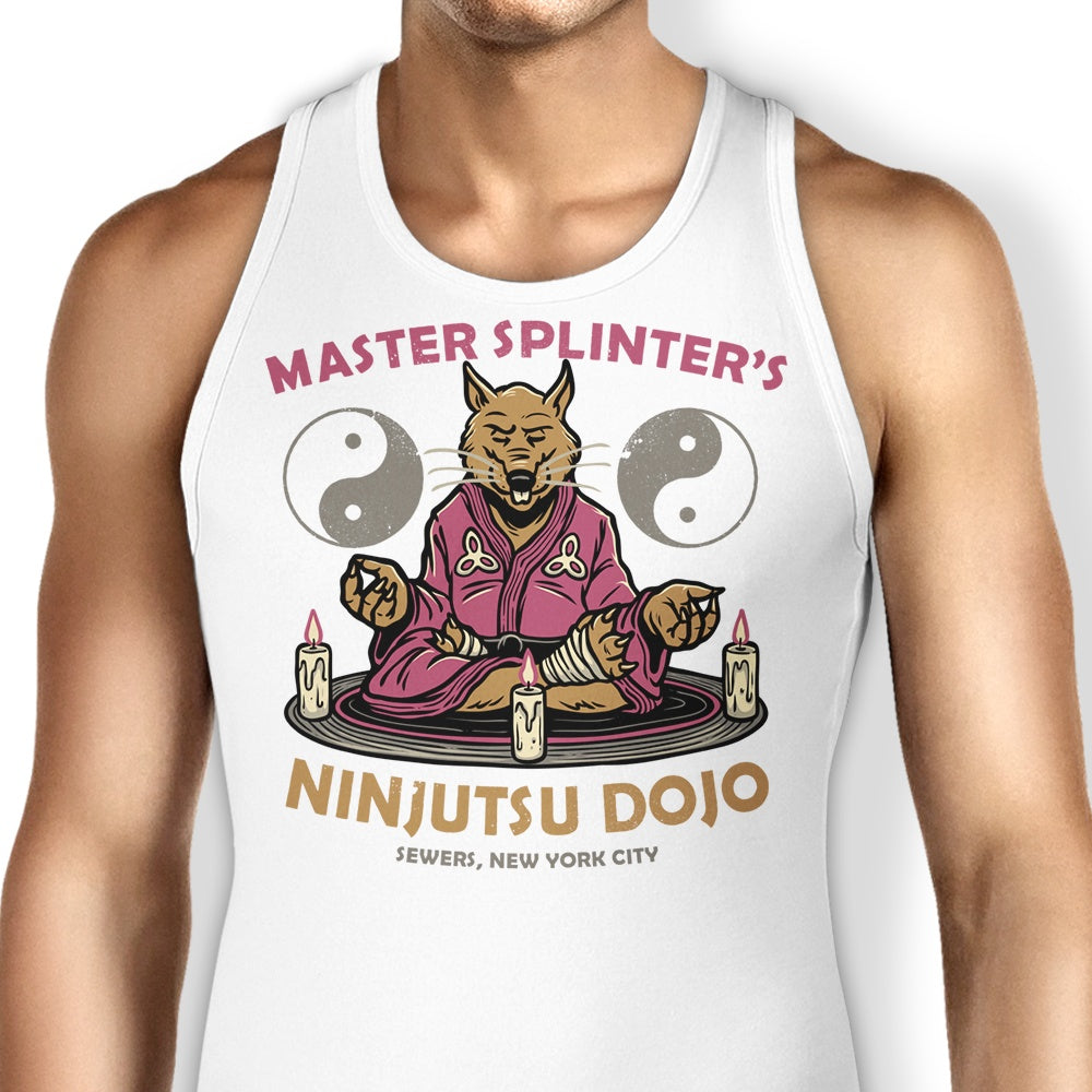 Glitchygorilla's Stylish Splinter's Dojo Tank Top