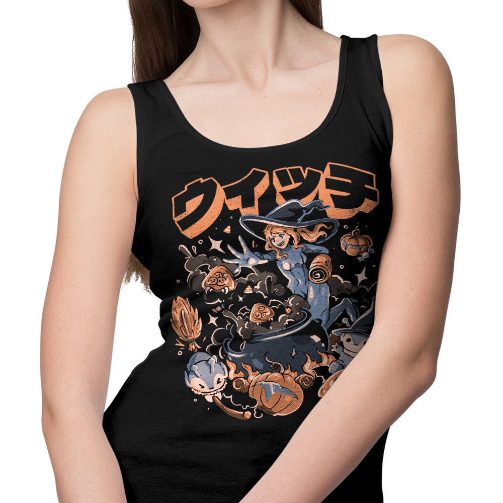 Spooky Hunter-themed Tank Top for Fashion Lovers