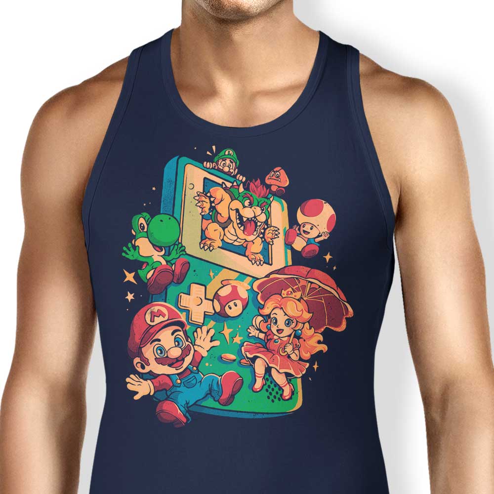 Arigatees Plumber Game Inspired Tank Top for Casual Wear