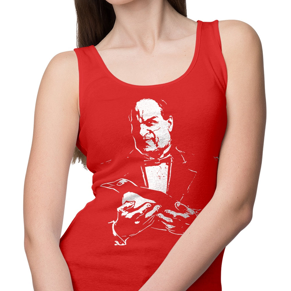 The Stylish Penguinfather Tank Top by Fitas Artwork