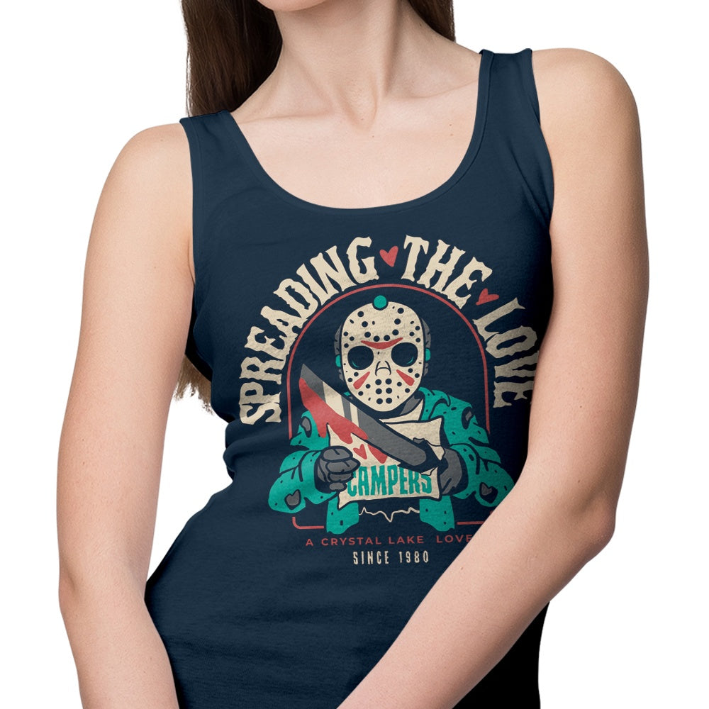 Sketchdemao's Stylish Crystal Lake Lover Tank Top