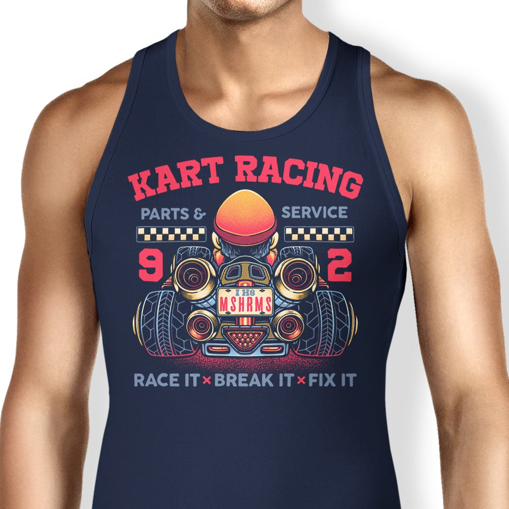 Glitchygorilla's High - Energy Kart Racing Tank Top