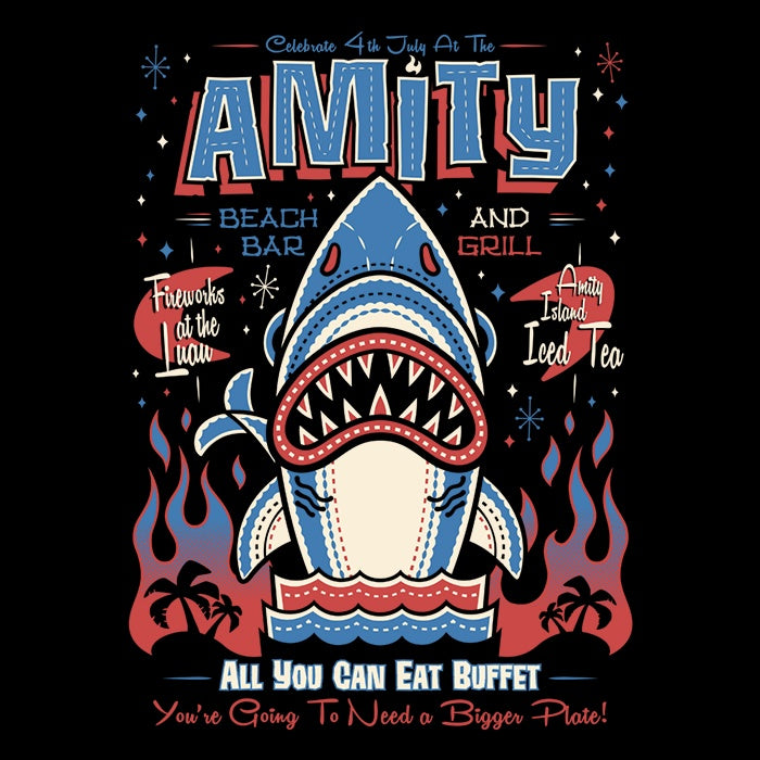 Shark Tiki Design Men's Tank Top for Casual Wear