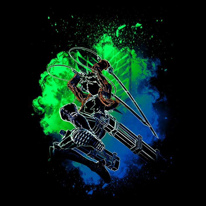Tank Top - The Courageous Spirit of the Titan Boy by Donnie Illustrations