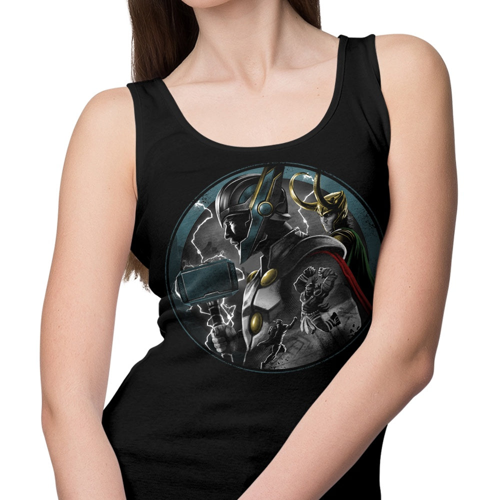 XENOS Ragnarok Comfortable and Lightweight Unisex and Women's Tank Tops