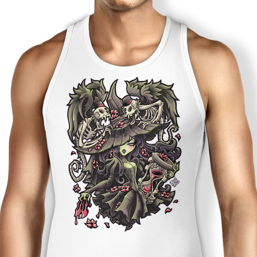 Jehsee's Mysterious Witching Hour Tank Top for Fashion Lovers