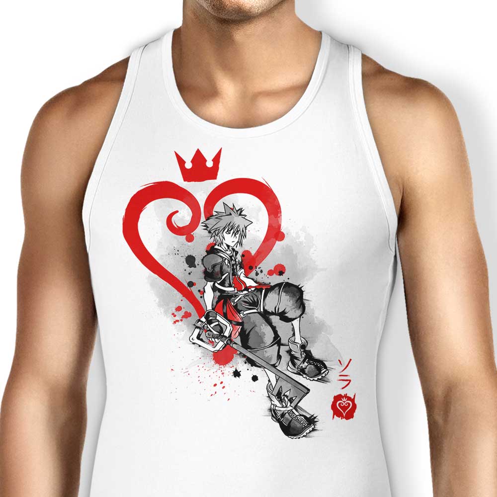 Soulkr Keyblade Kingdom Sumi-e Style Men's and Women's Unisex Comfortable Tank Tops