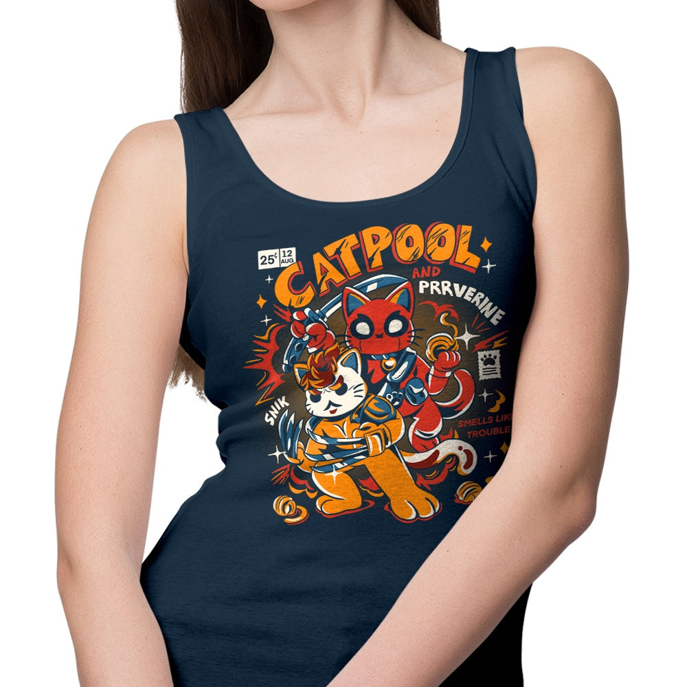 Studio Yumie's Catpool Stylish Tank Top