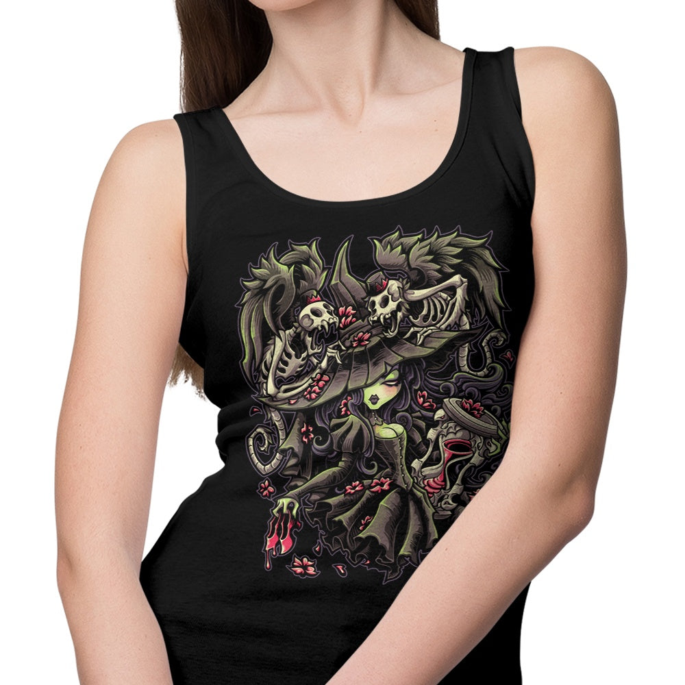 Jehsee's Mysterious Witching Hour Tank Top for Fashion Lovers