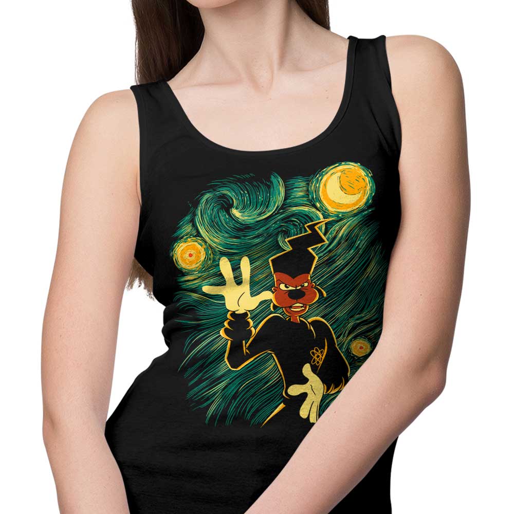 Starry Concert-themed Women's Fashion Tank Top