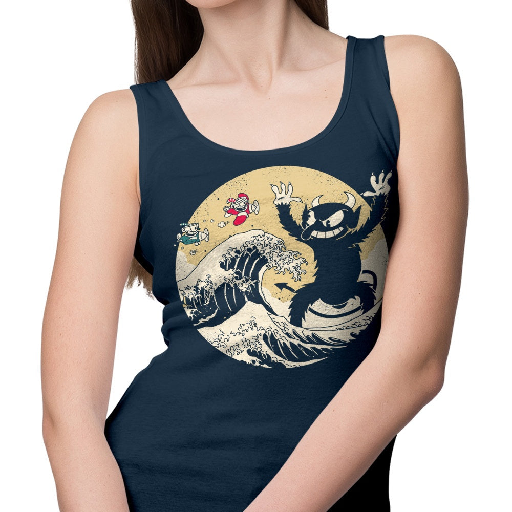 XENOS Retro Battle Comfortable Unisex and Women's Tank Tops