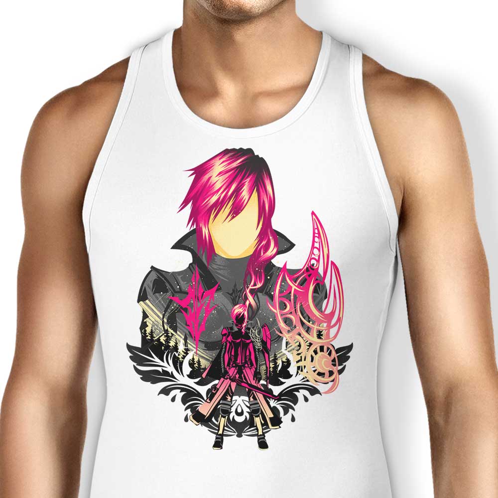 Stylish Pink Lightning Women's Tank Top by Hypertwenty