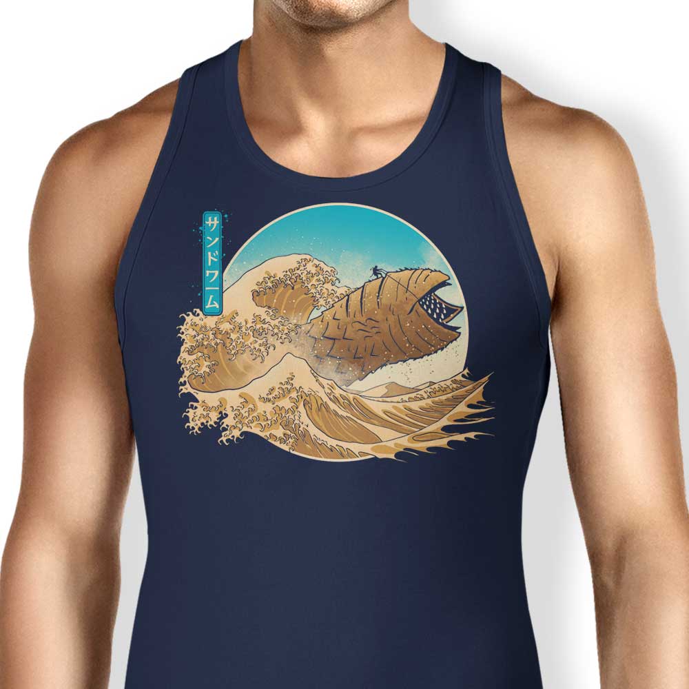 Stylish Great Wave Off Arrakis Design Tank Top for Fashion Lovers