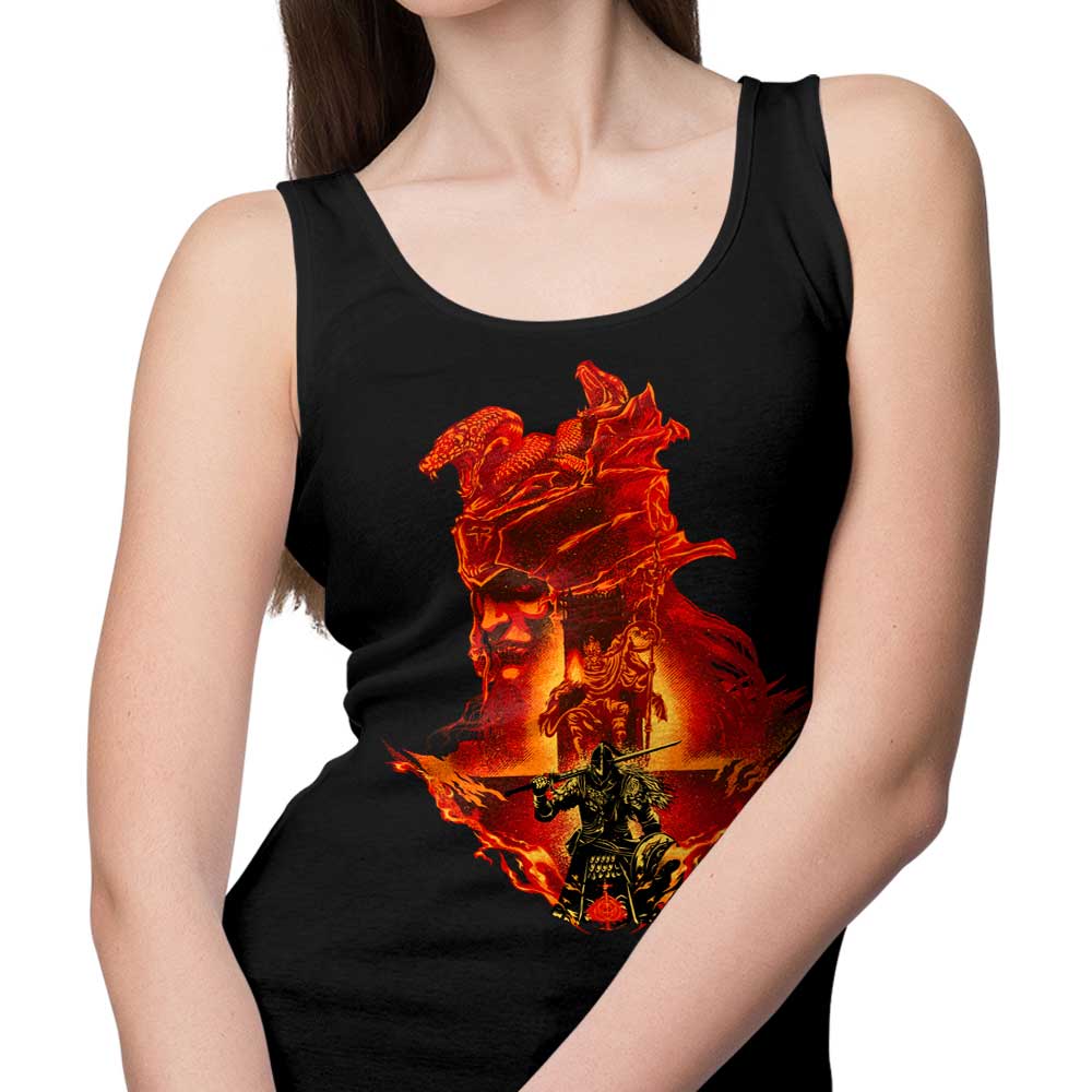 Hypertwenty's Fiery Flaming Assault Tank Top