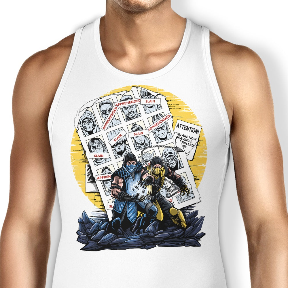 Zascanauta's Days of the Mortal Past Stylish Tank Top