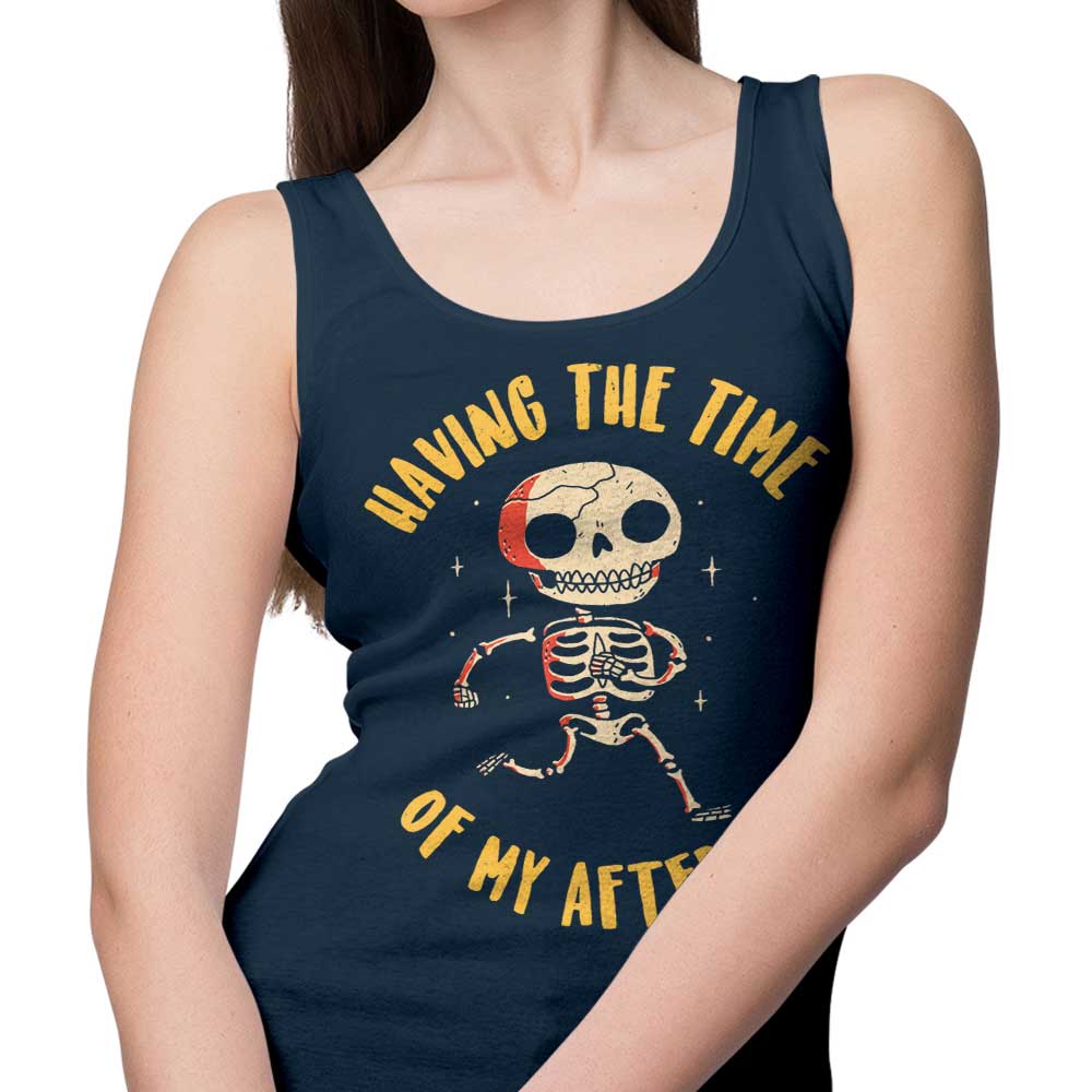 DinoMike's The Time of My Afterlife Stylish Tank Top for Men and Women