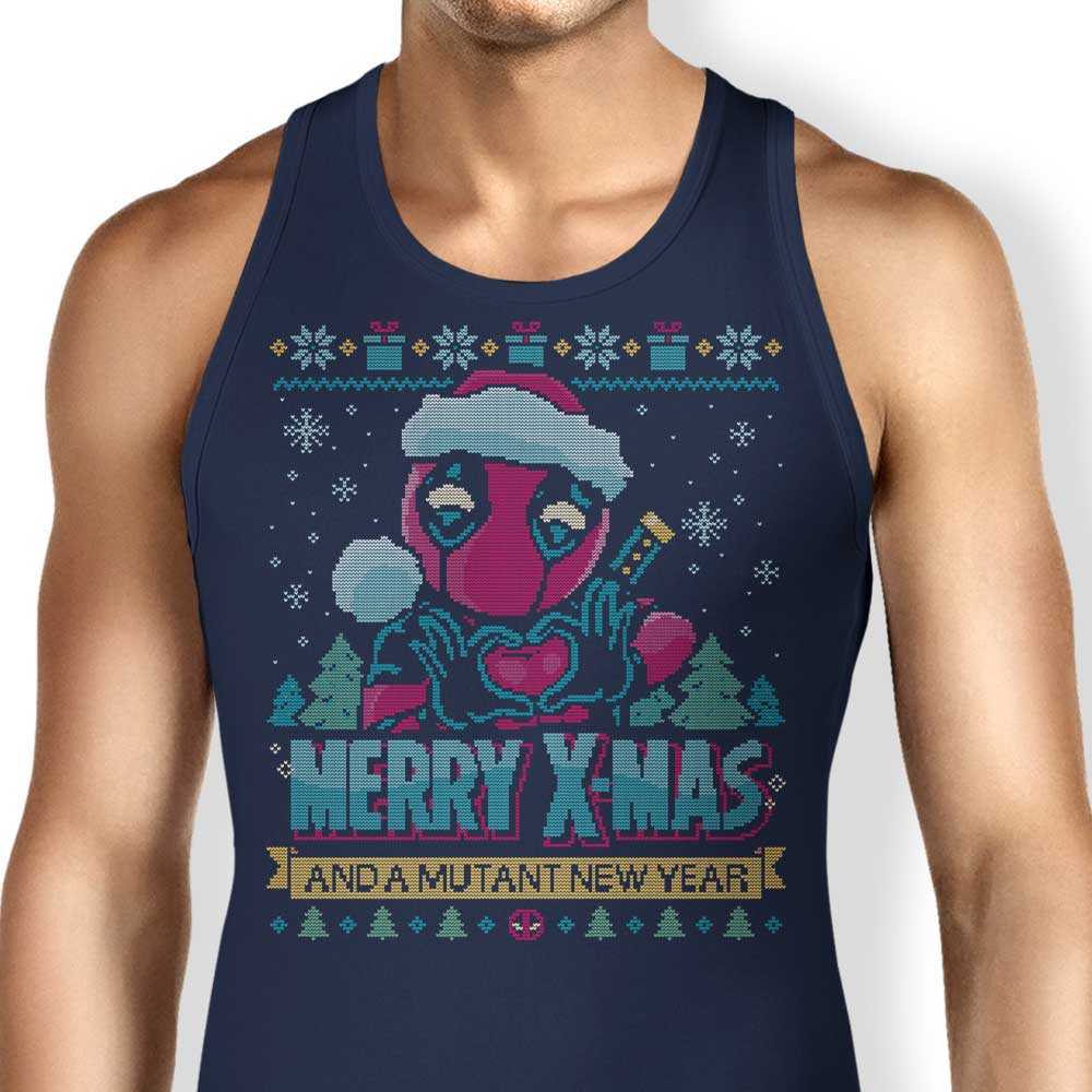 Xmas Chimichanga-themed Tank Top for a Festive Look