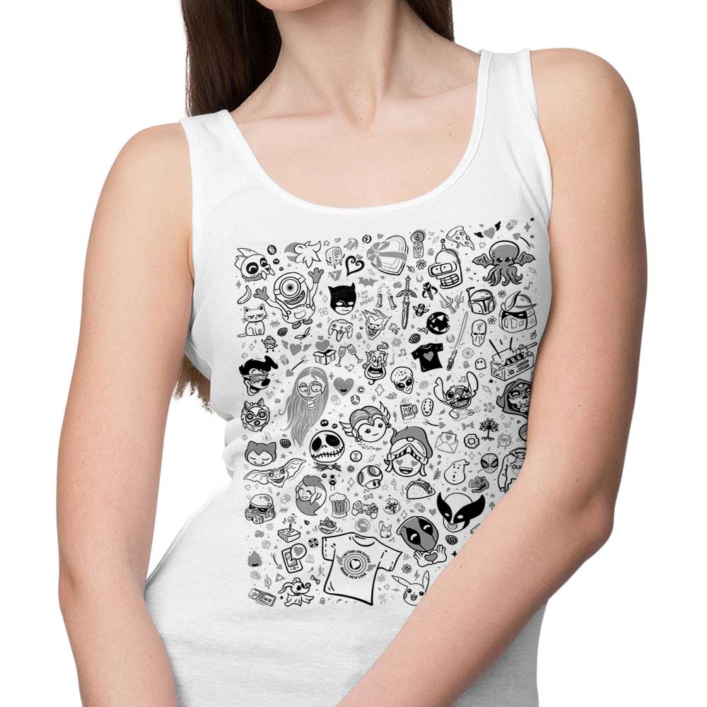 Charming Doodles Tank Top from Teesgeex