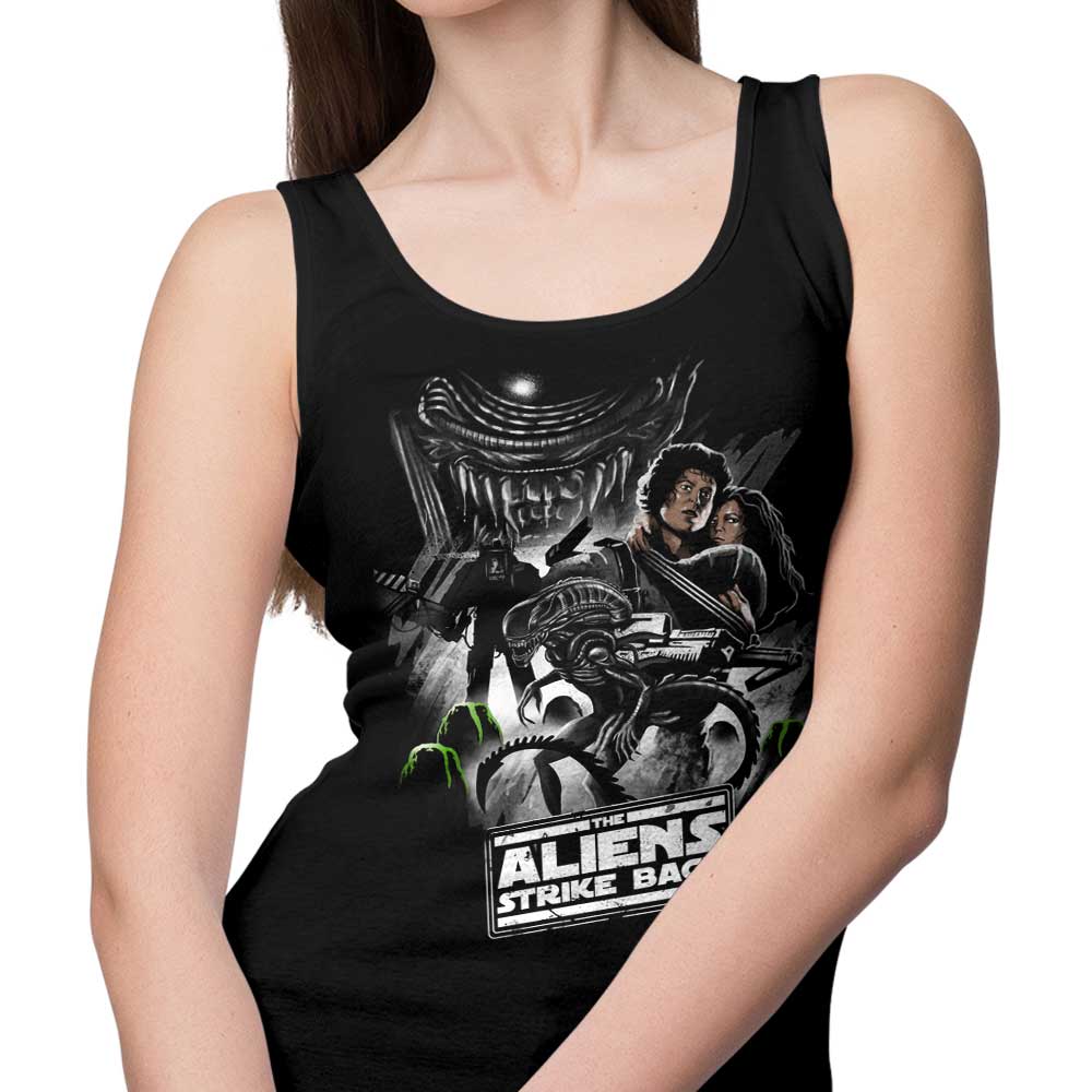 Aliens Strike Back Retro-Style Men's Tank Top