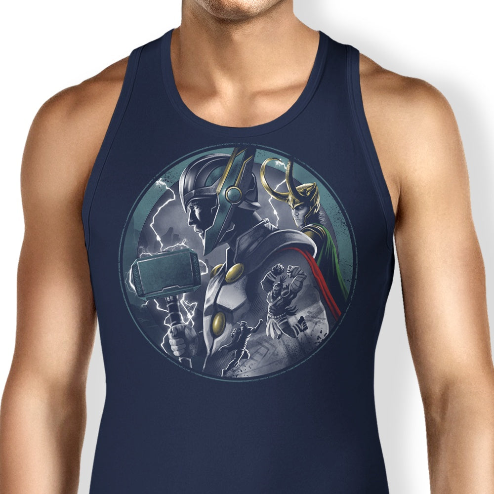XENOS Ragnarok Comfortable and Lightweight Unisex and Women's Tank Tops
