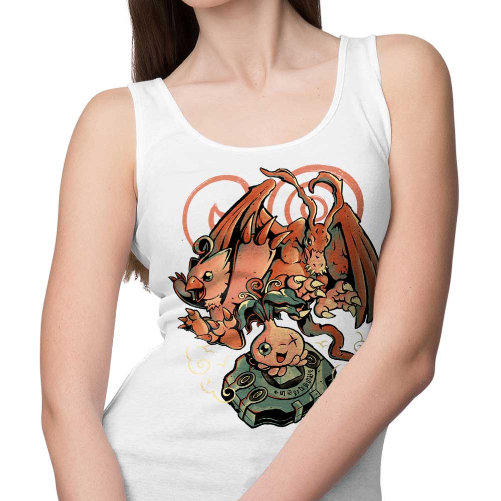 Digital Bird Evolution Stylish Tank Top for Trendy Wear