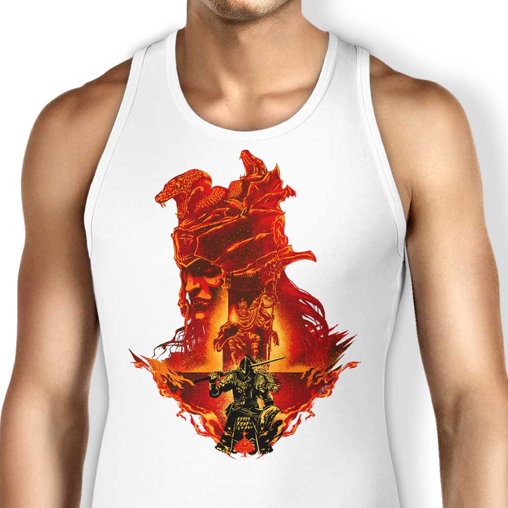 Hypertwenty's Fiery Flaming Assault Tank Top