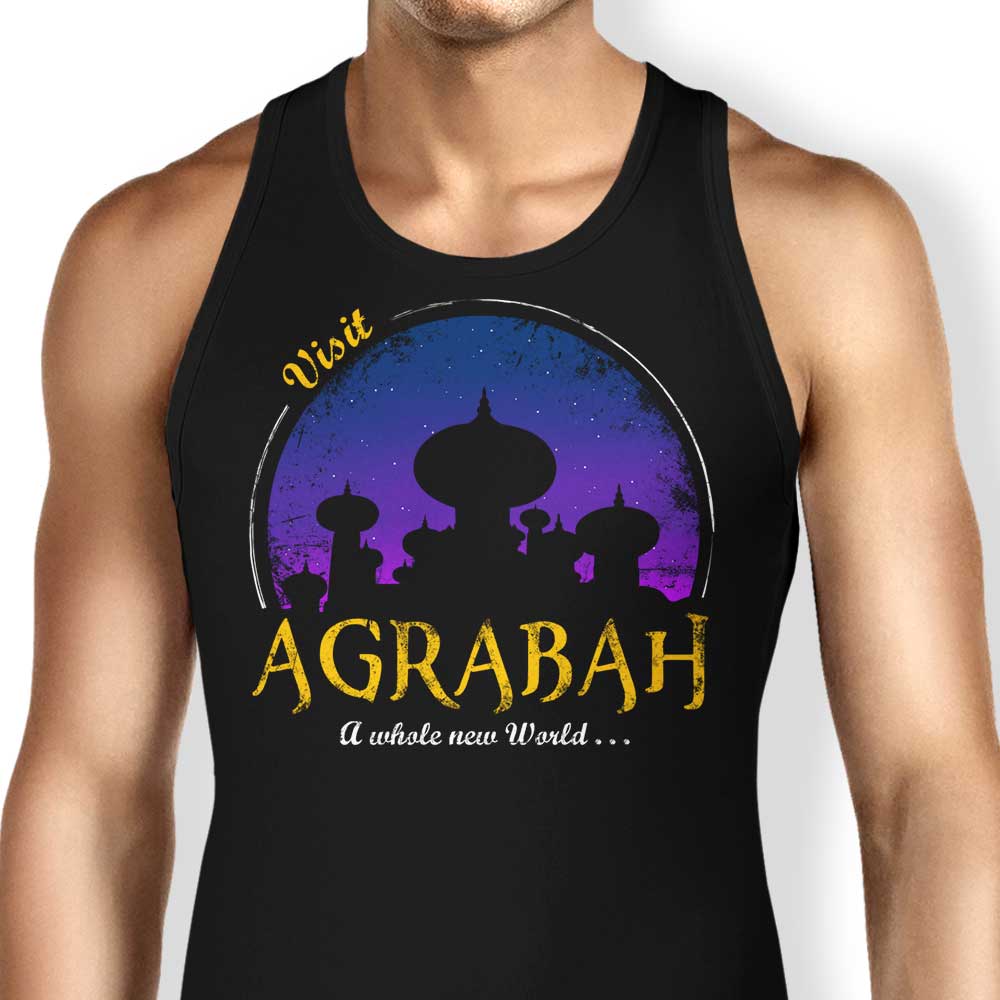 Soulkr's 'Visit Agrabah' Stylish Men's and Women's Tank Tops