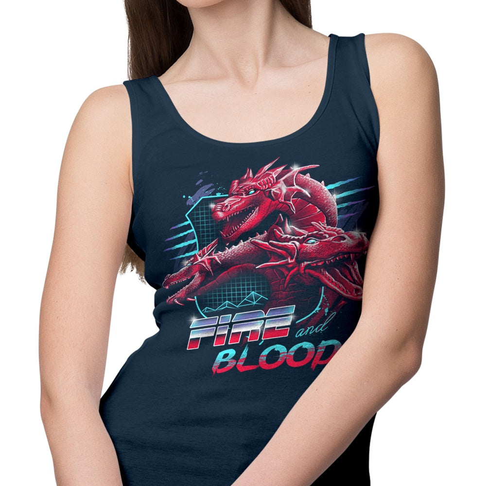 XENOS Epic Fire Men's and Women's Unisex Stylish Tank Tops