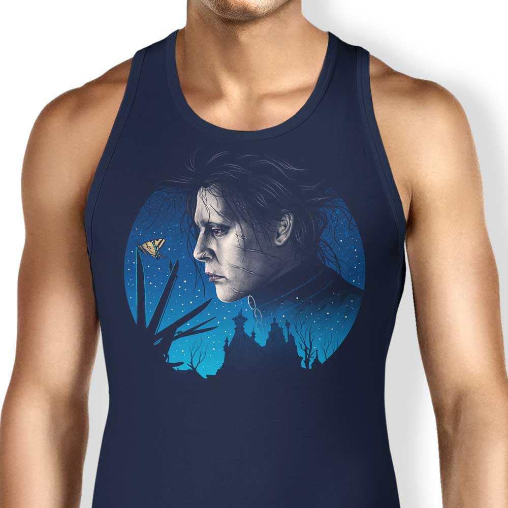 Comfortable Scissors and Butterflies Unisex and Women's Tank Tops