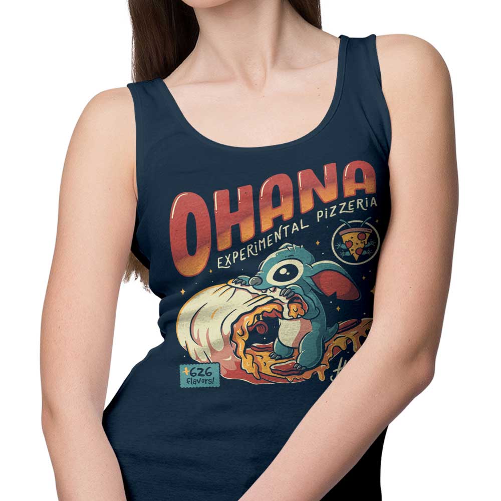 Comfortable Ohana Pizzeria Unisex and Women's Tank Tops