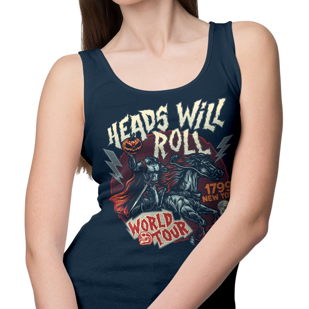 Heads Will Roll Stylish Tank Top for Trendy Wear