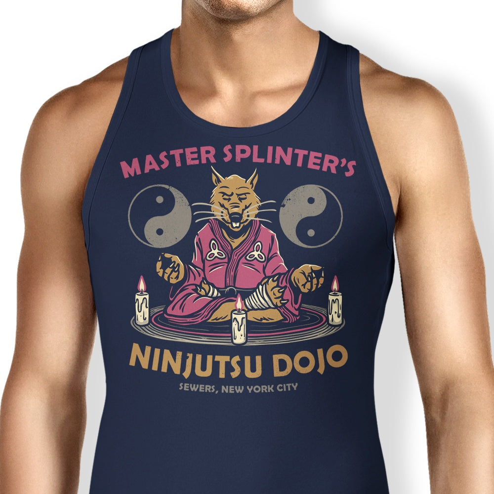 Glitchygorilla's Stylish Splinter's Dojo Tank Top