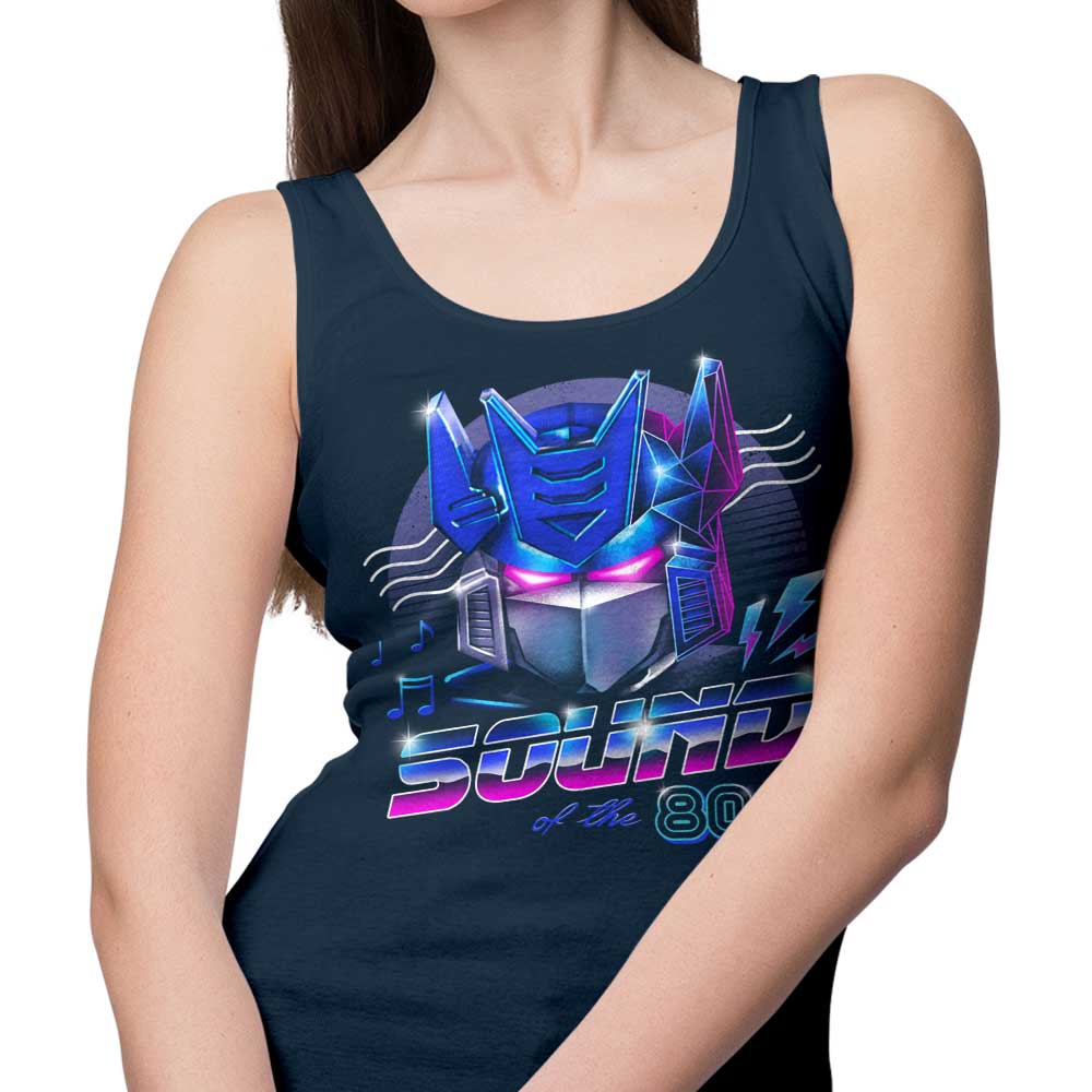 Retro 80's Sound Inspired Tank Top by XENOS