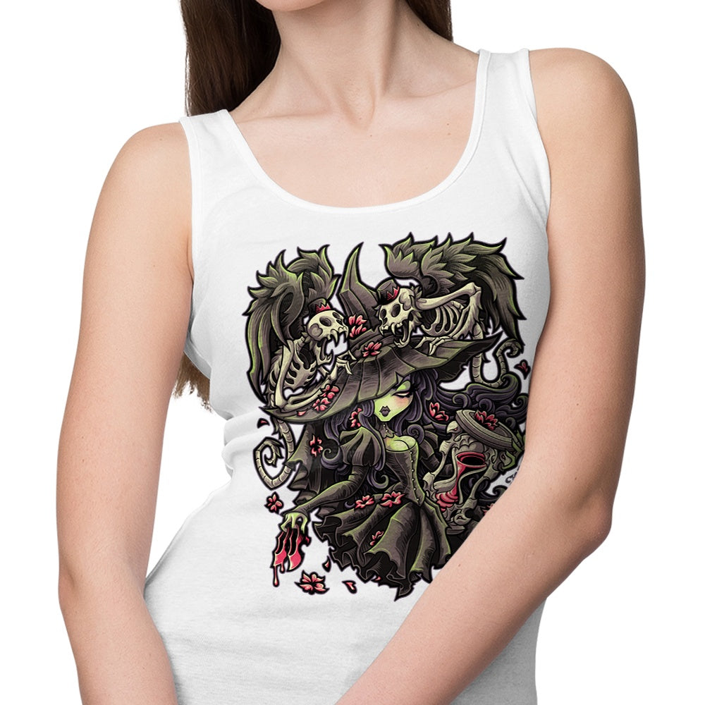 Jehsee's Mysterious Witching Hour Tank Top for Fashion Lovers