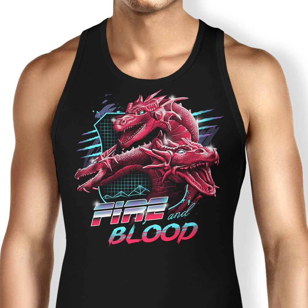 XENOS Epic Fire Men's and Women's Unisex Stylish Tank Tops