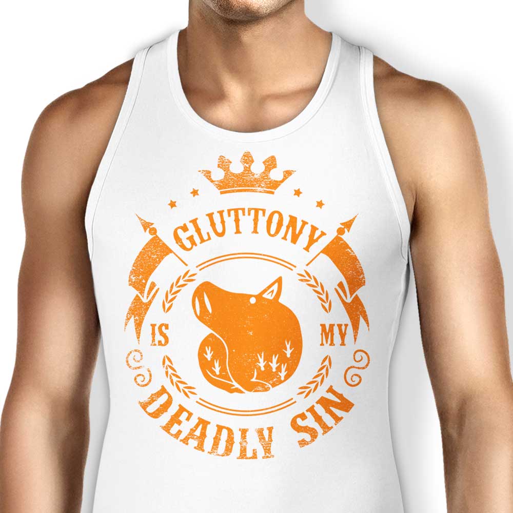 Typhoonic Art's 'Gluttony is My Sin' Stylish Men's and Women's Tank Tops