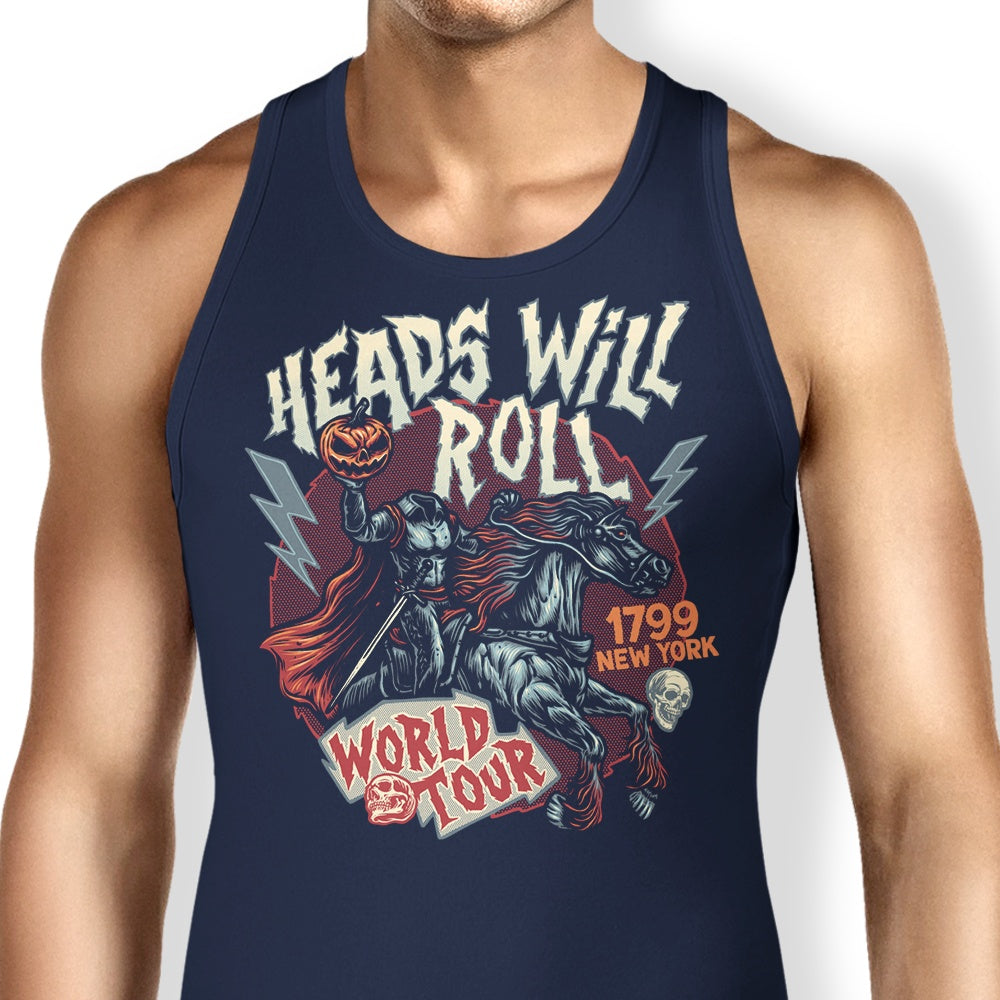 Heads Will Roll Stylish Tank Top for Trendy Wear
