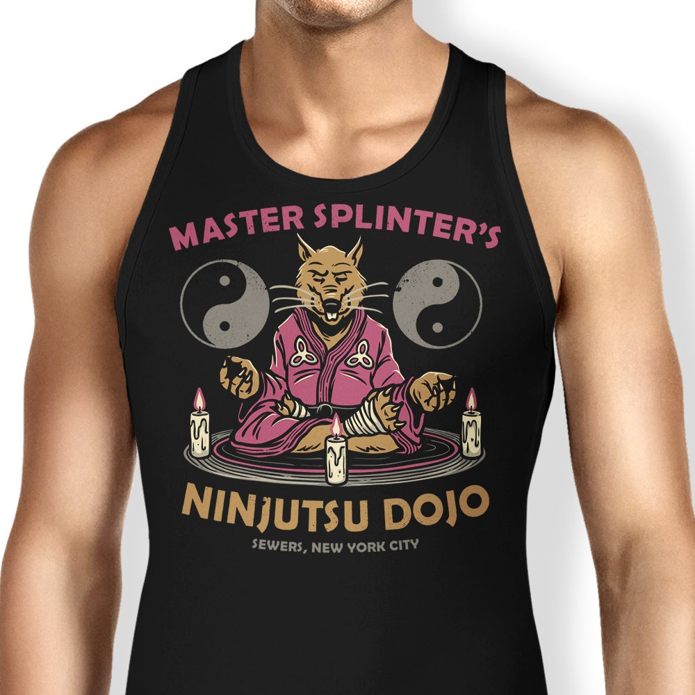 Glitchygorilla's Stylish Splinter's Dojo Tank Top