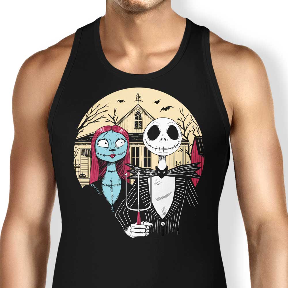 XENOS Nightmare Gothic Comfortable Unisex and Women's Tank Tops
