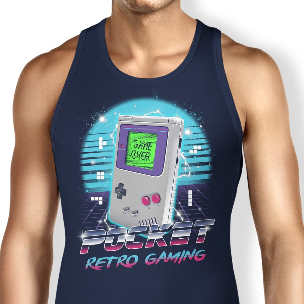 XENOS Pocket Retro Gaming Themed Men's and Women's Comfortable Tank Tops