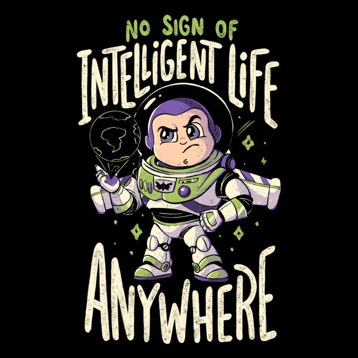 Arigatees 'No Sign of Intelligent Life' Stylish Tank Top