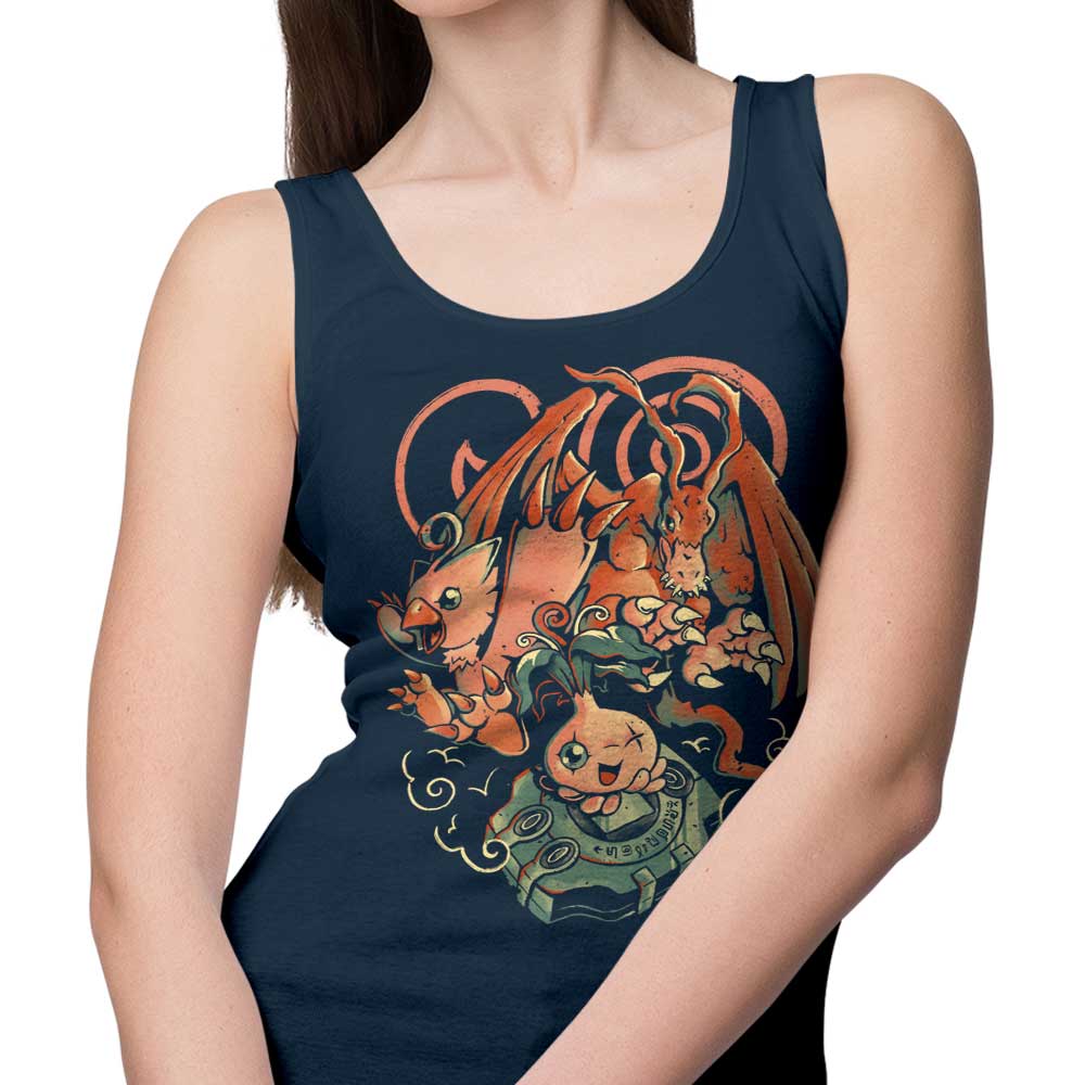 Digital Bird Evolution Stylish Tank Top for Trendy Wear