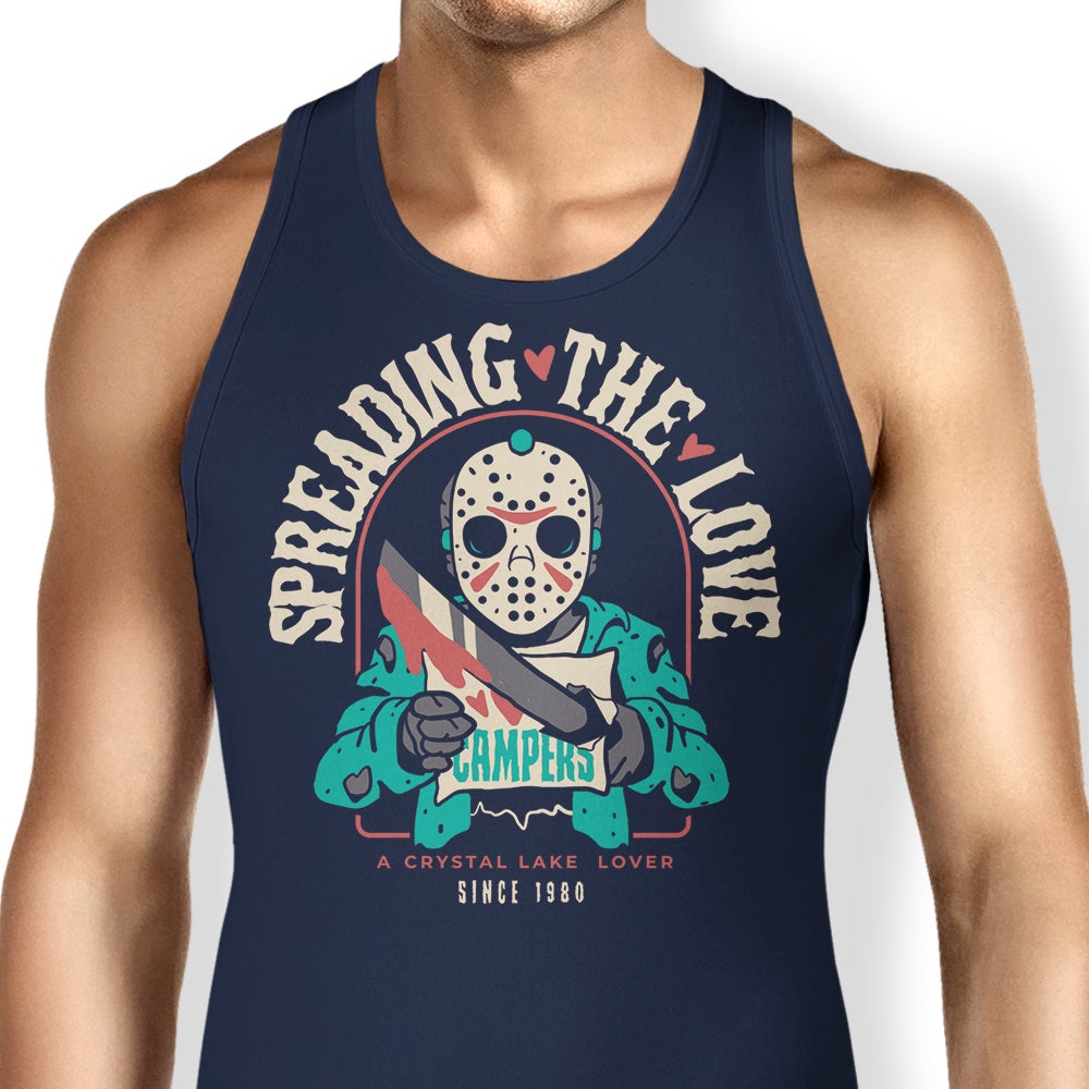 Sketchdemao's Stylish Crystal Lake Lover Tank Top