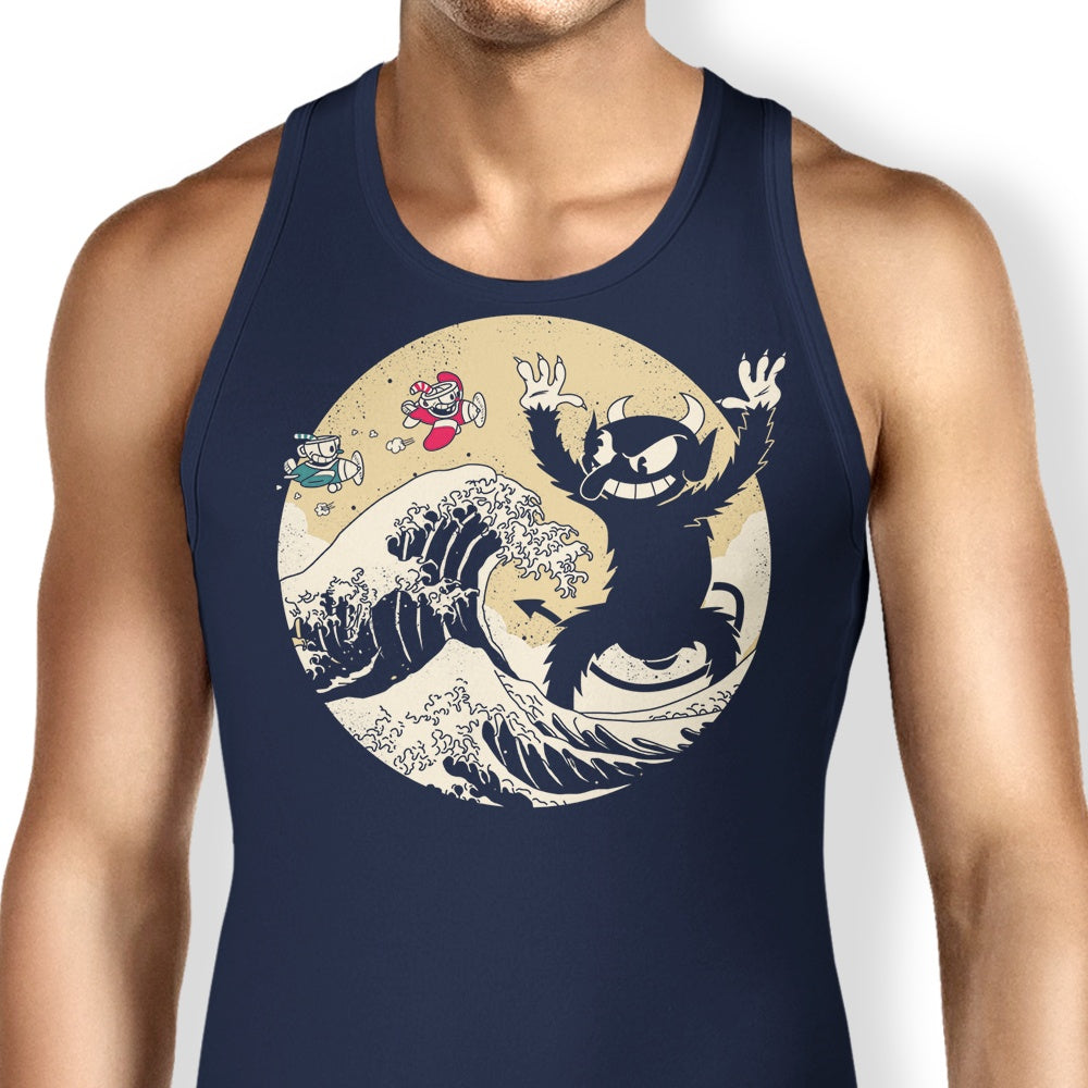 XENOS Retro Battle Comfortable Unisex and Women's Tank Tops