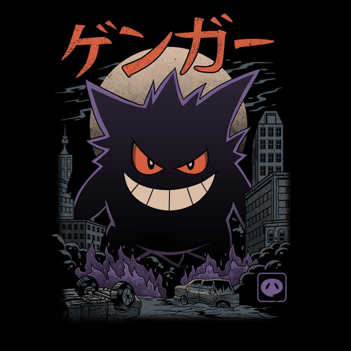 XENOS Ghost Kaiju-themed Men's Tank Top