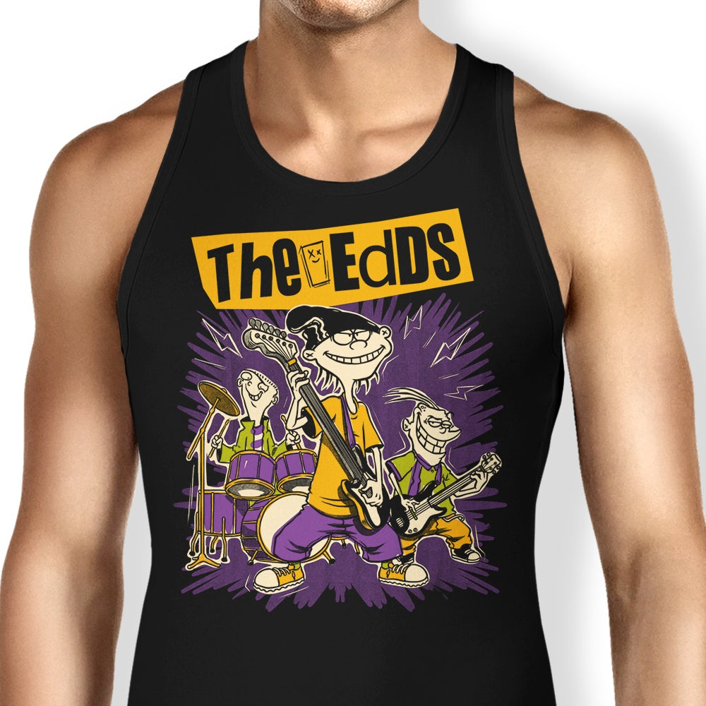 Cool Cartoon Rock Band Design Tank Top for Fashion Lovers