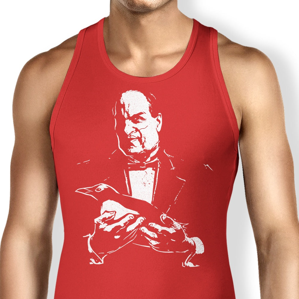 The Stylish Penguinfather Tank Top by Fitas Artwork
