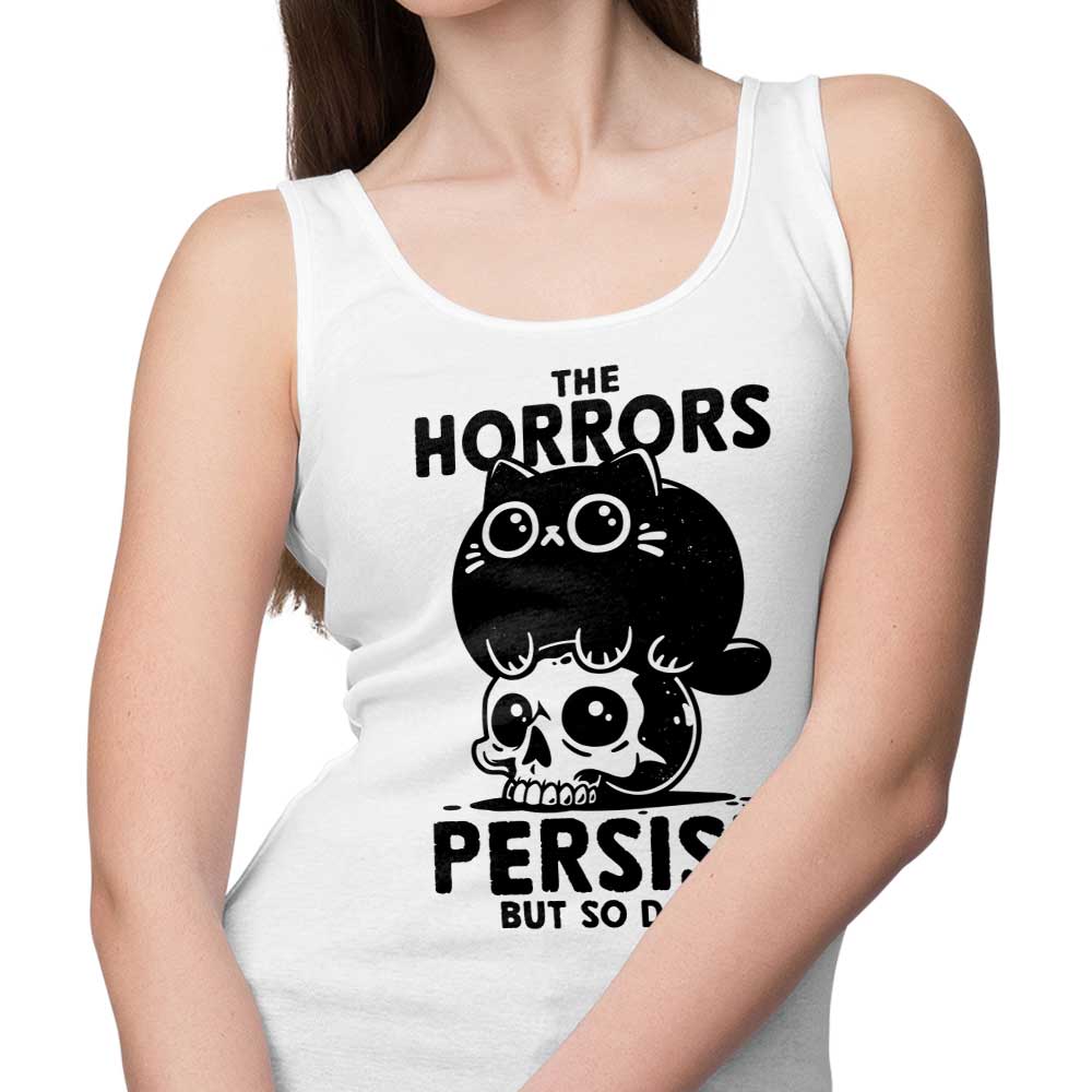 The Horror Survivor Men's Stylish Tank Top for Horror Enthusiasts