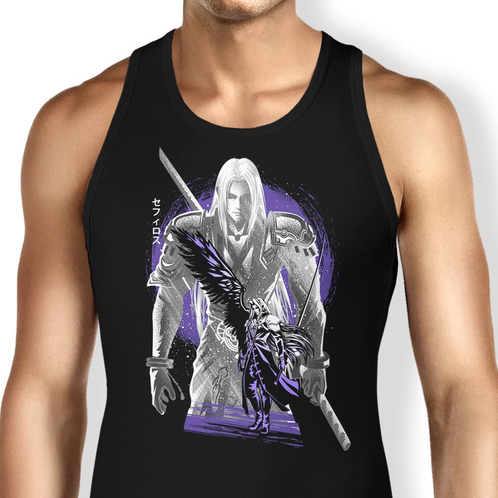 Stylish One - Winged Design Tank Top by Hypertwenty