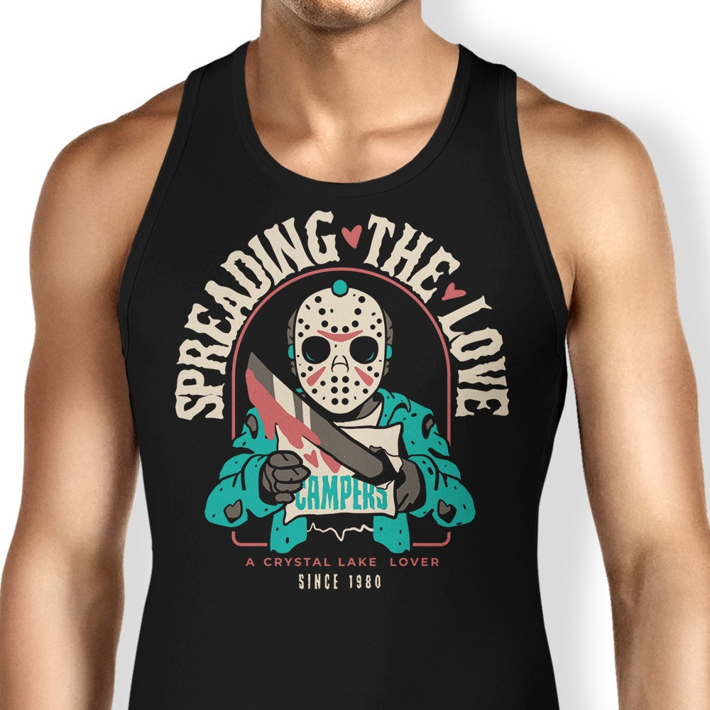 Sketchdemao's Stylish Crystal Lake Lover Tank Top